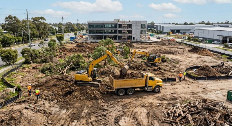 Commercial Property Clearing in Houston, TX